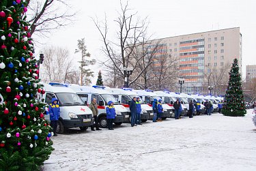 У станции скорой помощи Оренбурга 27 новых автомобилей